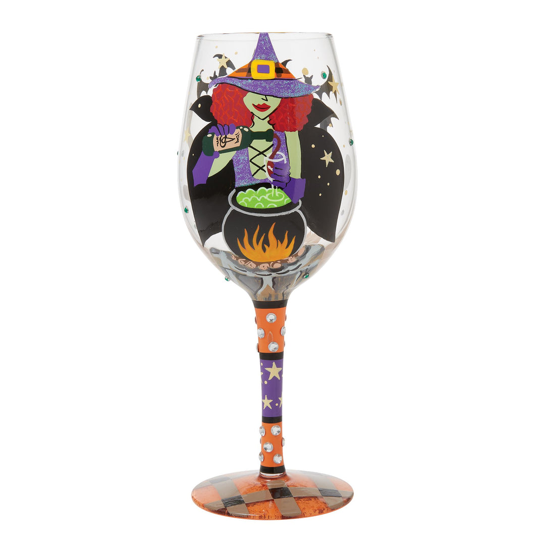 Working Witch Wine Glass Designs by Lolita