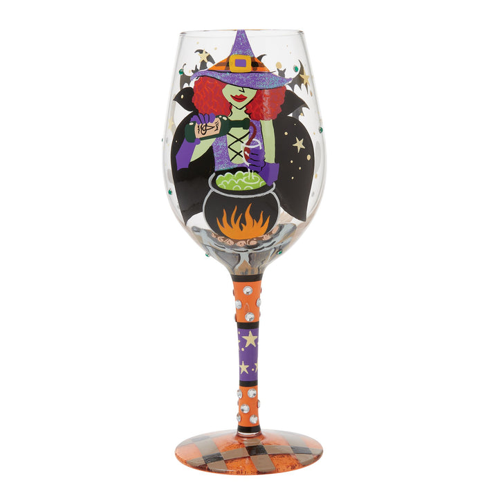 Working Witch Wine Glass Designs by Lolita