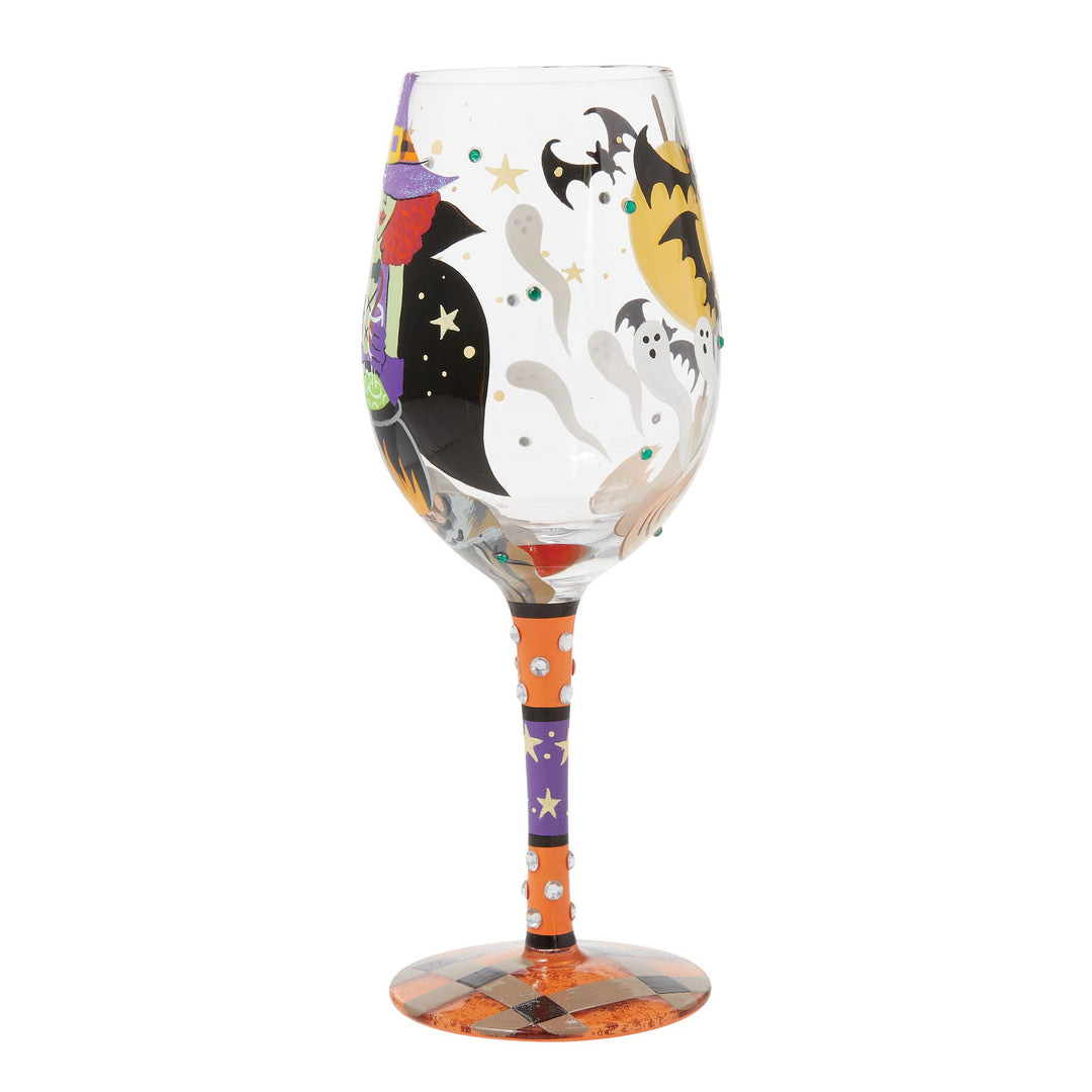 Working Witch Wine Glass Designs by Lolita