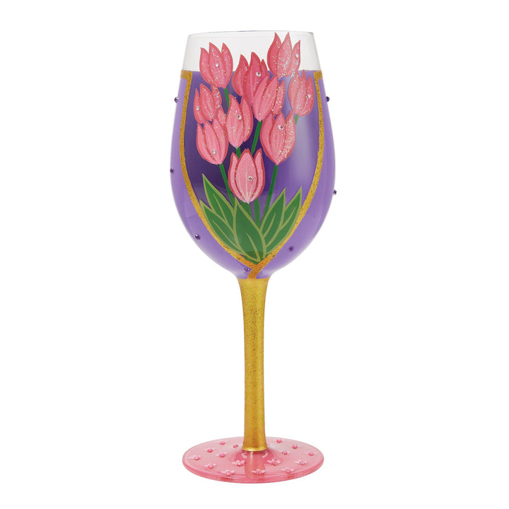 Mother's Day Wrapped Up Wine Glass Designs by Lolita