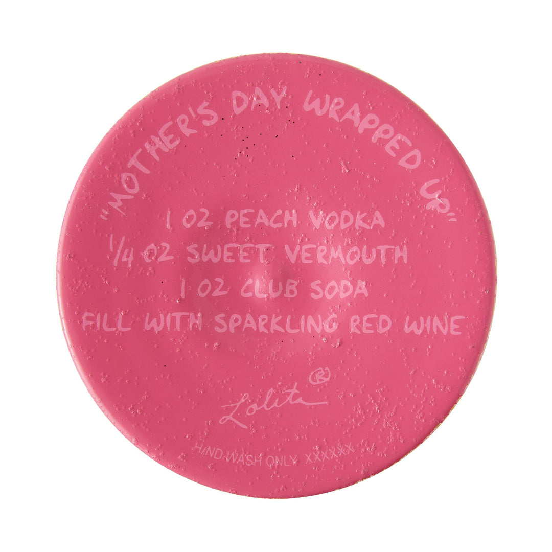 Mother's Day Wrapped Up Wine Glass Designs by Lolita