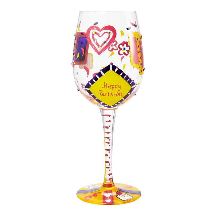 Lolita Birthday Girl Wine Glass by Lolita